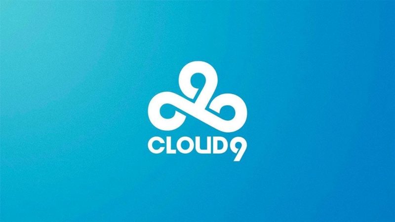 Cloud9 logo blue bg
