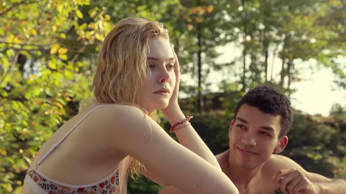 Elle Fanning and Justice Smith in "All the Bright Places."