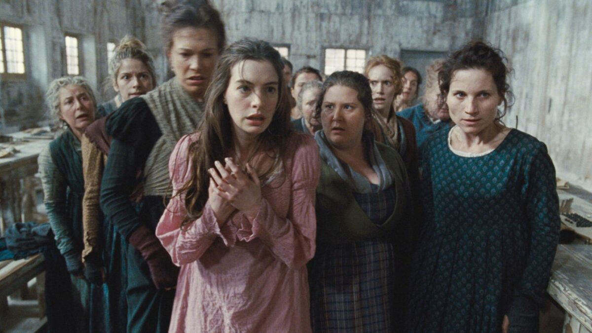 Anne Hathaway in "Les Miserables"