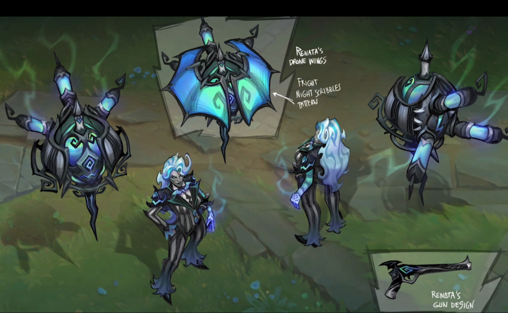 Riot shows off League's spooky new Fright Night skins for Draven, Renata Glasc, Trundle, Annie, and Urgot - Dot Esports