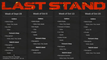 Warzone Season 5 Reloaded Playlist Schedule Explained