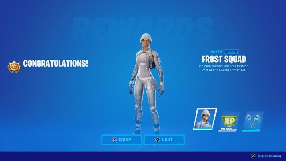 Fortnite Free Skins - Frost Squad