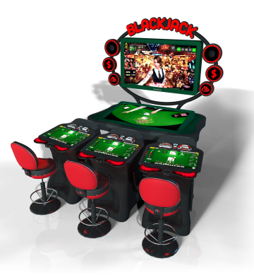 Electronic blackjack video