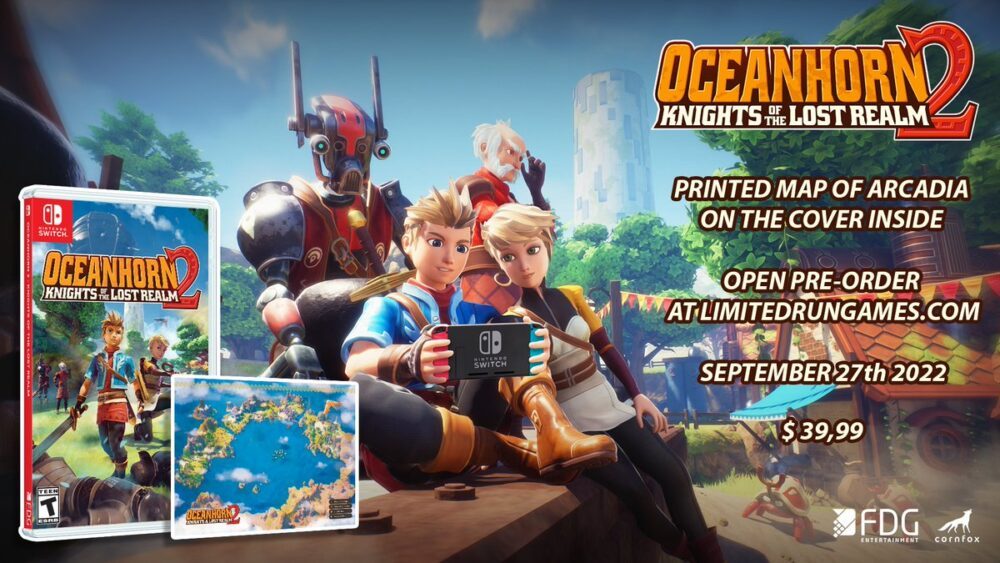 Oceanhorn 2 getting a physical release on Switch
