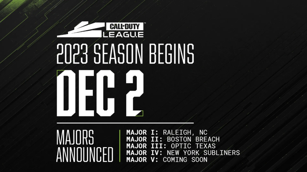 2023 CoD League season begins this December