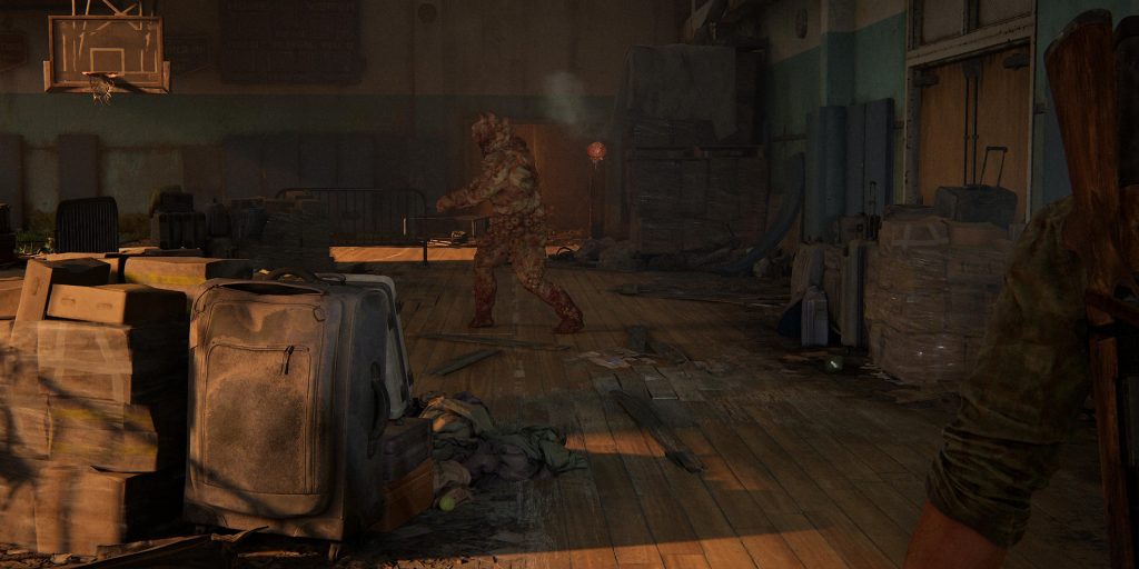 The Last of Us Part 1 Bloater Ranged Attack