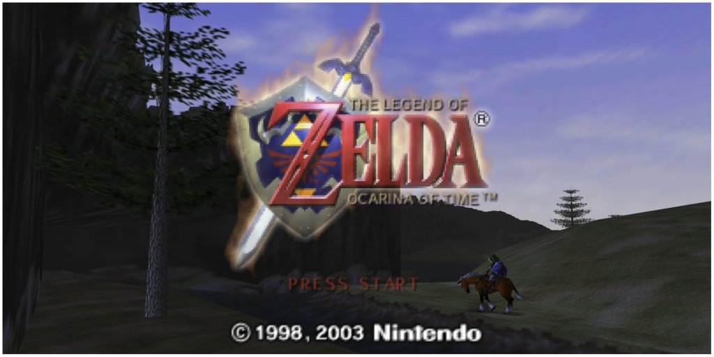 The Legend Of Zelda Ocarina Of Time Title Sequence