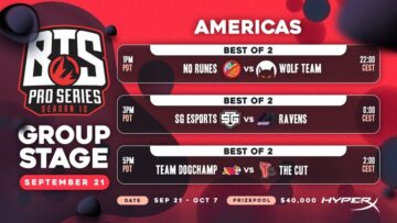 BTS NA 2022 Predictions: SG Esports vs Ravens, Team DogChamp vs The Cut