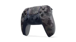 PS5 Gets Gray Camouflage Collection DualSense Controller, Pulse3D Wireless Headset, and Console Cover