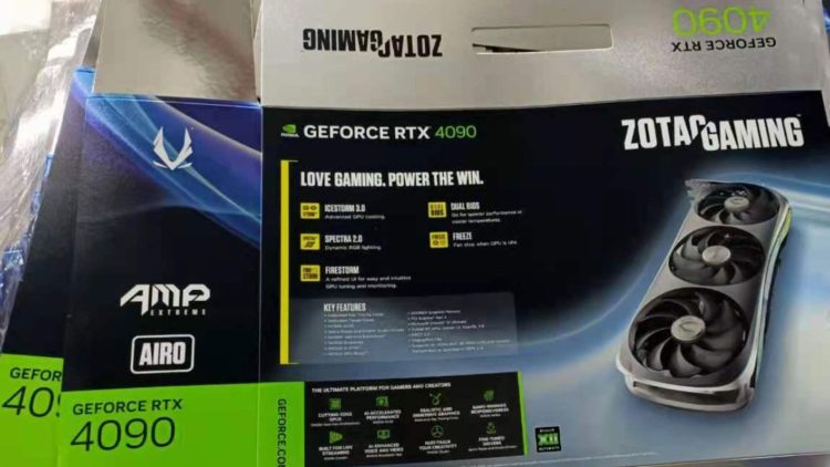 Nvidia Rtx 4090 Zotac Performance Gaming Specs Airo