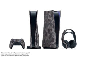 PS5 Accessories Now Come In Gray Camouflage, Rolling Out Starting This October in Malaysia