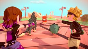 The massively multiplayer creature-collecting adventures of Temtem play out