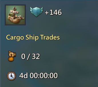 Cargo Ship Trading 146 Points