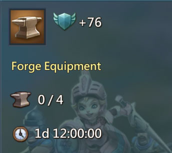 Forge Equipment 76 Points