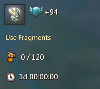Use Fragments Quest