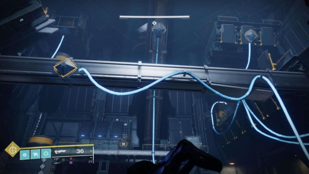 Location of the five red cord nodes in Pillory-0.