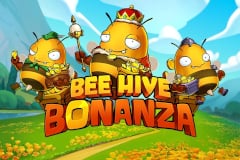 Bee hive bonanza slot logo