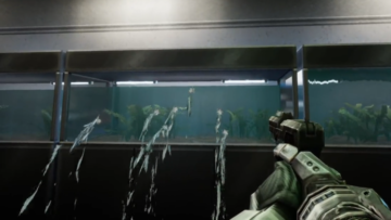 Cool Water Alert: Watch water drain from fish tank bullet holes in Phantom Fury