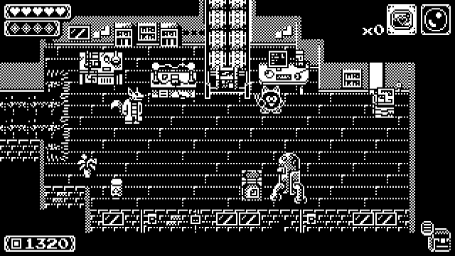 Monochromatic dungeon crawler UnderDungeon is out now