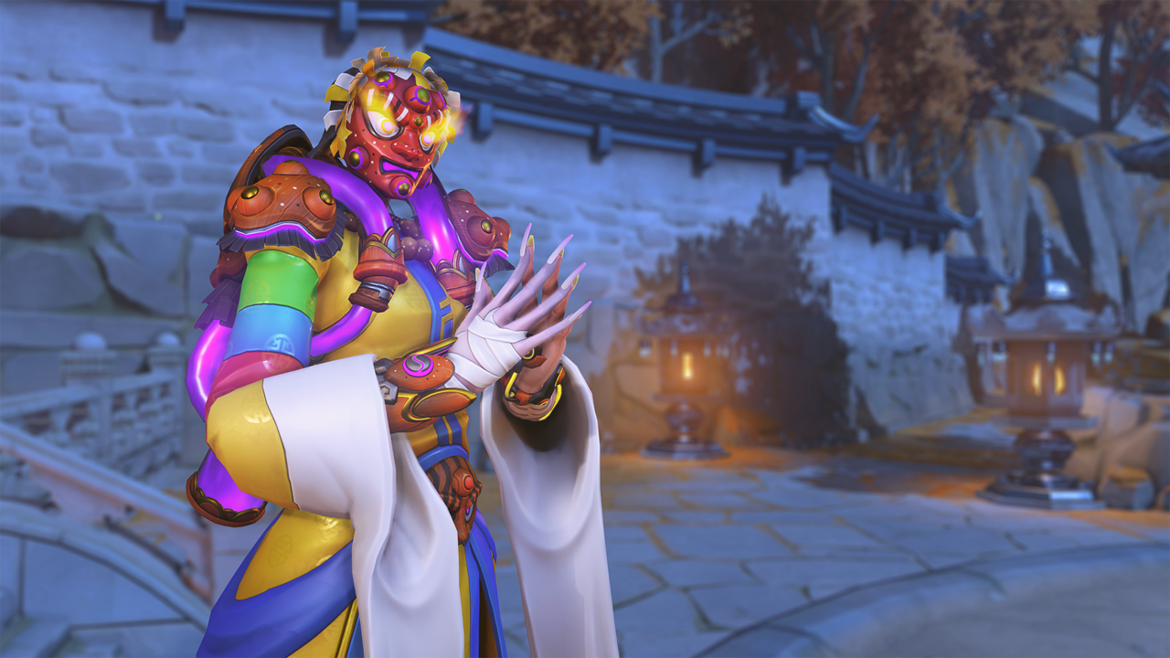 The Masked Dancer Moira skin is awarded for watching four hours of Overwatch 2 on Twitch.