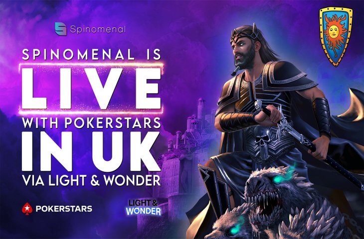 Spinomenal makes its UK slots debut with PokerStars partnership