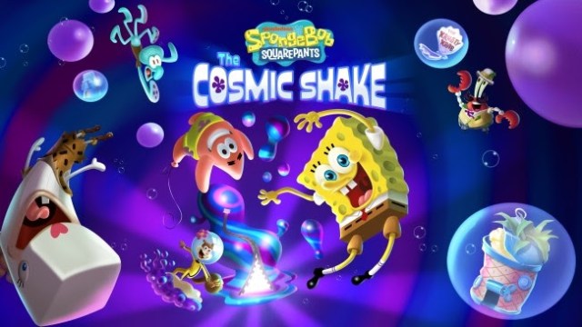 spongebob squarepants the cosmic shake keyart