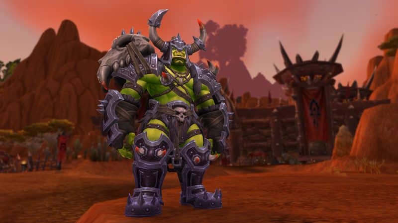 Dragonflight patch 10.0.7 Orc heritage armor
