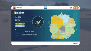 Where to catch Scyther in Pokémon Scarlet and Violet