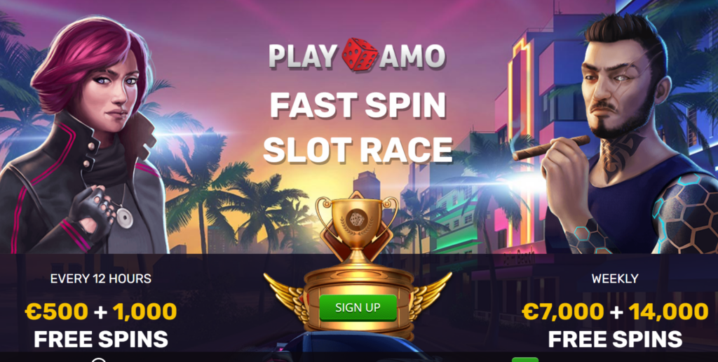 PlayAmo slot races