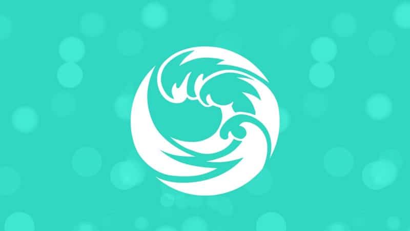 The beastcoast logo, a stylized wave crashing against the shore, appears in white against a seafoam green background