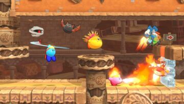 ریمستر جدید Kirby's Switch با هرج و مرج مسابقه Smash Bros با 4 بازیکن همراه است.