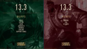 League of Legends Patch 13.3 Preview: Buffs and Nerfs