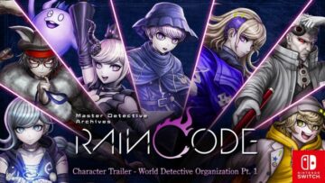Master Detective Archives: Rain Code trailer introduces World Detective Organization