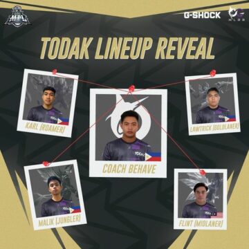 Todak reveal four new PH imports for MPL MY Season 11