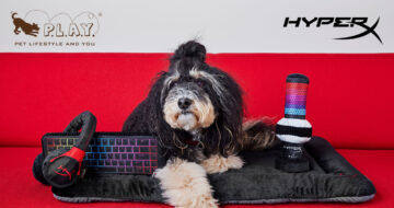 Buy these PC gaming dog toys from HyperX, fellow humans