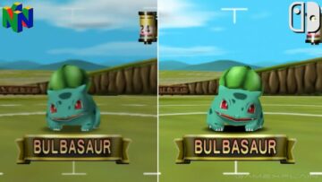 Video: Pokemon Stadium Switch vs. N64 graphics comparison