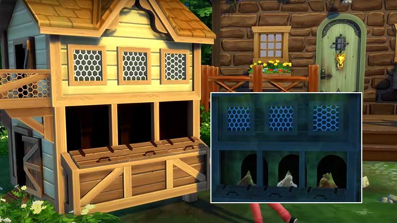 Sims 4에서 닭을 청소하는 방법