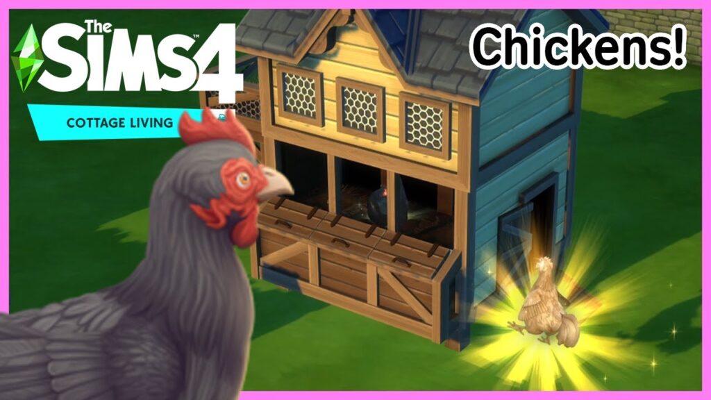 Sims 4에서 닭을 청소하는 방법