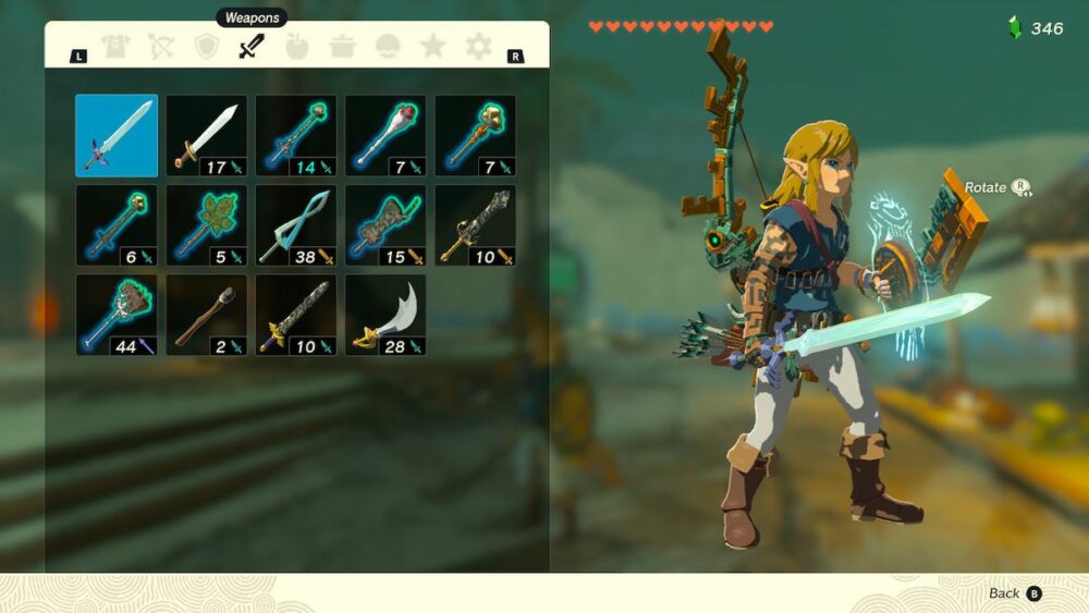 The best weapon in Zelda: Tears of the Kingdom
