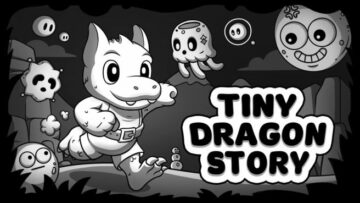Tiny Dragon Story, 1-bit retro platformer, out on Switch this week