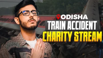 CarryMinati Raises Over 11 Lakhs for Odisha Train Accident Victims via BGMI Charity Stream