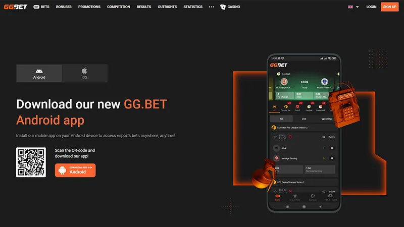 esports betting app ggbet