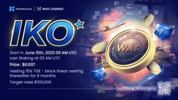 Kommunitas x War Legends Priority IKO Details - BitcoinWorld