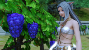Final Fantasy 14 is immortalising its infamous grapes