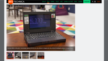 This funky ‘modern’ laptop recreates the IBM PC 5150—sort of