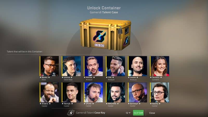 Gamers8 2023 Talent Team Revealed
