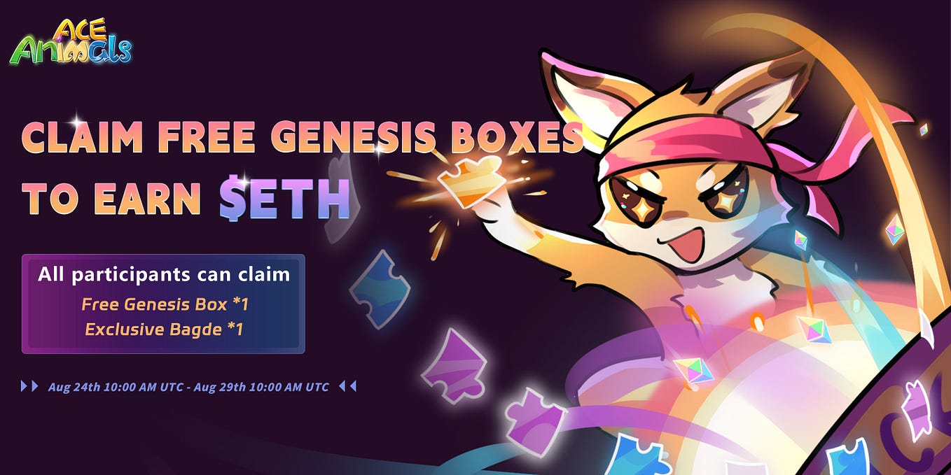 Claim Free Genesis Boxes to Earn $ETH!