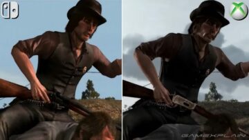 视频：Red Dead Redemption Switch 与 Xbox 360 图形比较
