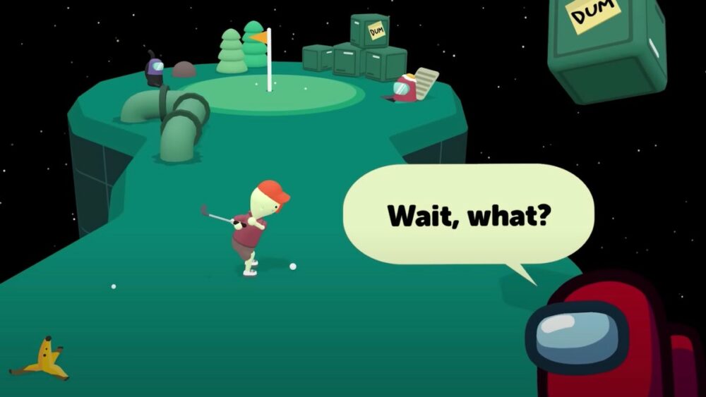 What the Golf's Among Us collaboration comes to PC and Switch tomorrow