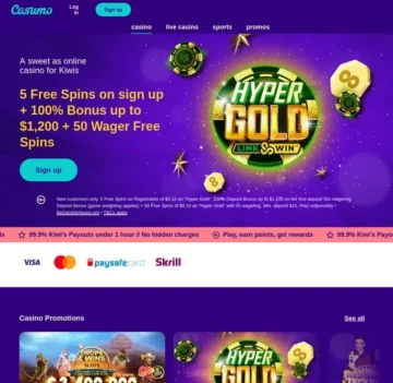 5 no deposit free spins where you get to keep what you win (No wager)! » New Zealand casinos